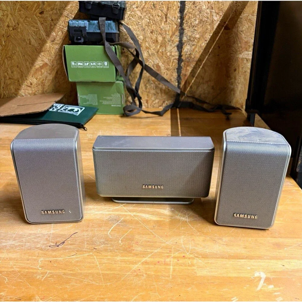 Samsung PSRS610E/PSCS610E 3.0 Wired Dolby Digital Wall Mount Silver